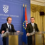 Premijer Orešković s predsjednikom Europskog vijeća Tuskom o migrantskoj krizi
