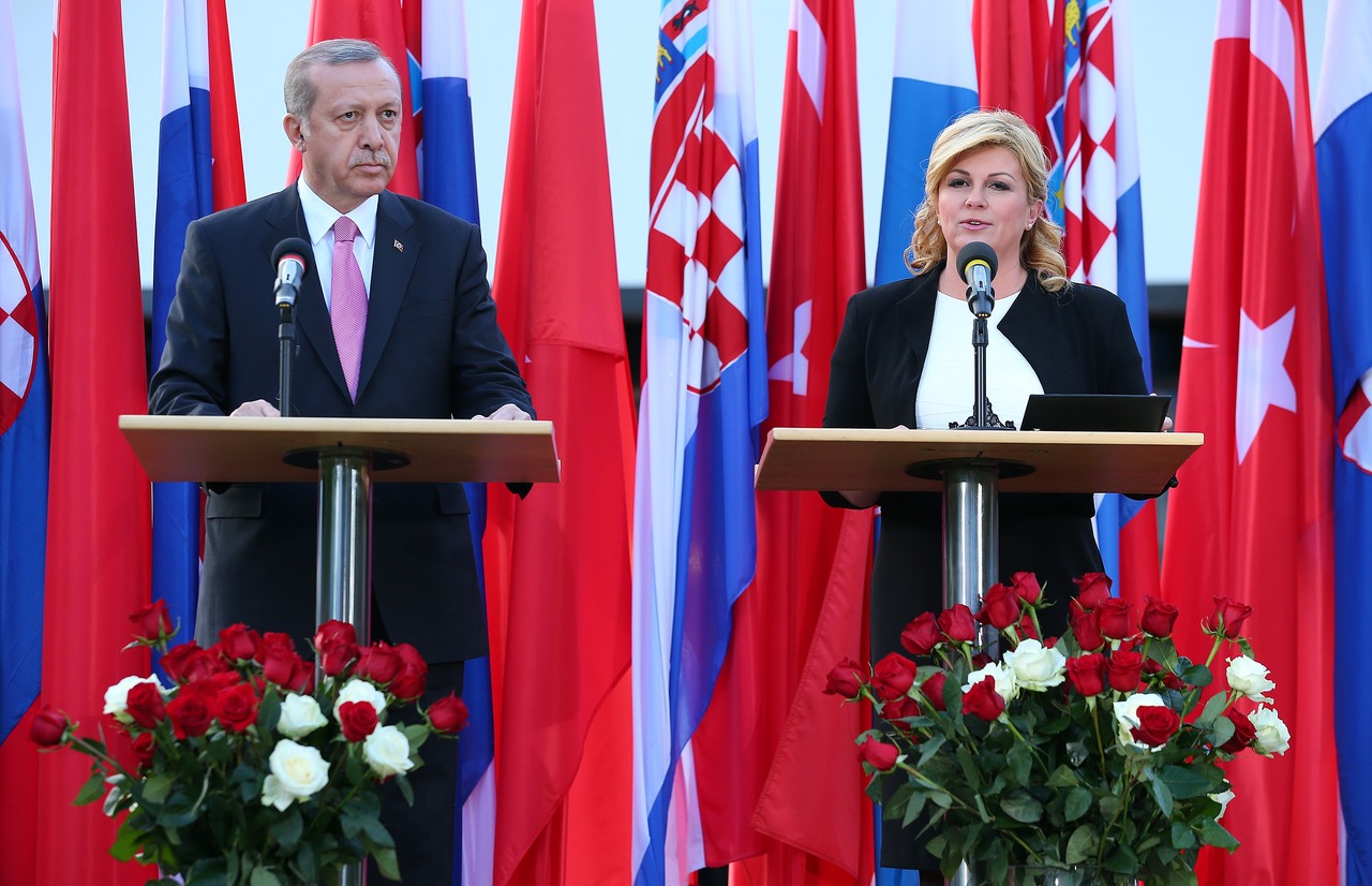 Turski predsjednik Erdogan u Hrvatskoj: 'cilj nam je da razmjena s RH bude milijardu dolara'