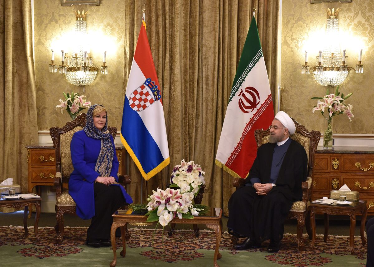 Predsjednica RH u Teheranu: potvrđeni tradicionalno dobri i prijateljski odnosi Hrvatske i Irana
