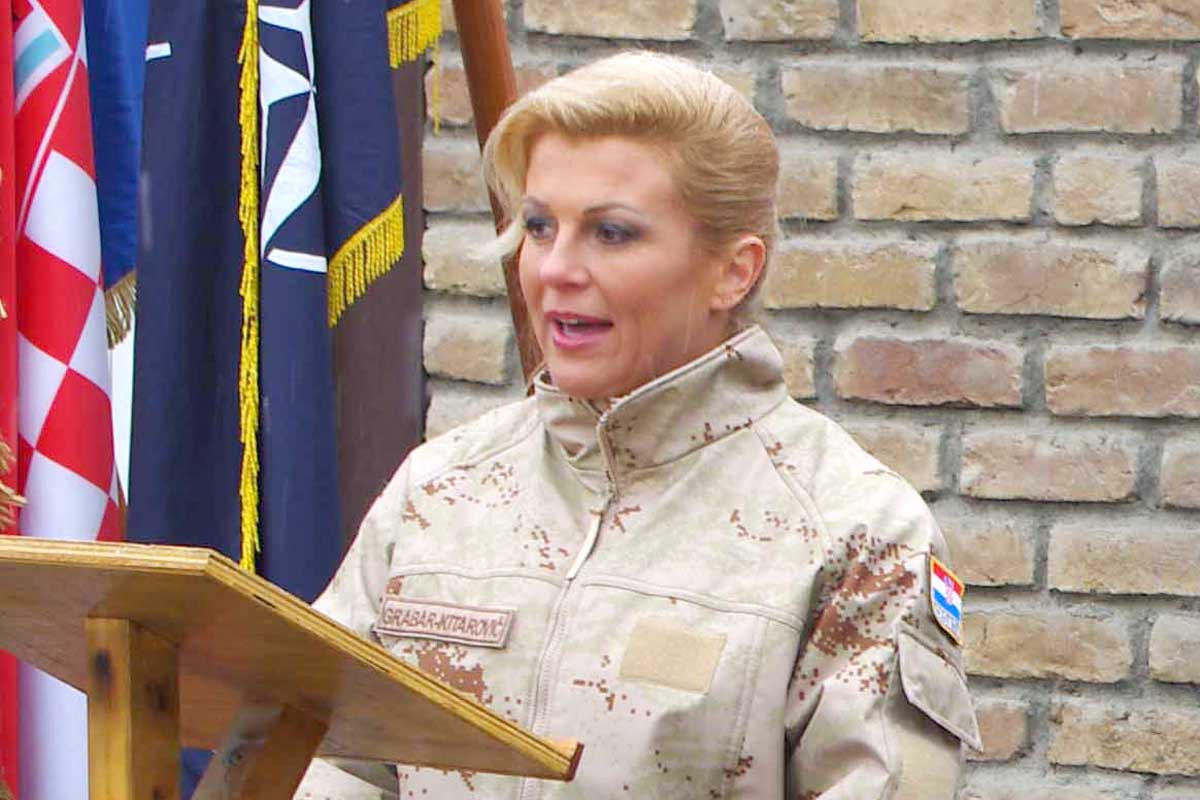Predsjednica u posjetu hrvatskim vojnicima u Afganistanu