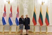 Predsjednica Kolinda Grabar Kitarović u službenom posjetu Republici Litvi