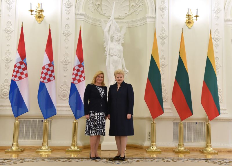 Predsjednica Kolinda Grabar Kitarović u službenom posjetu Republici Litvi