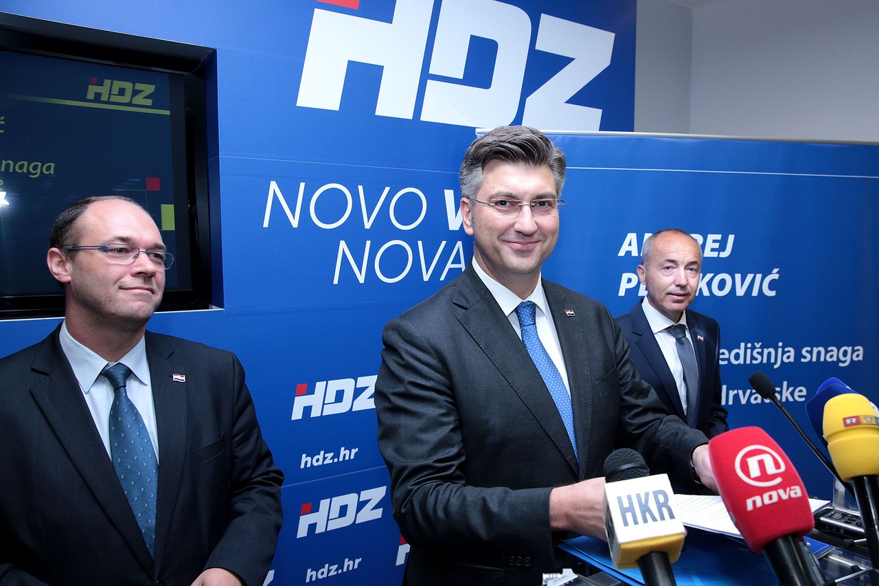Andrej Plenković izabran za predsjednika HDZ-a: 