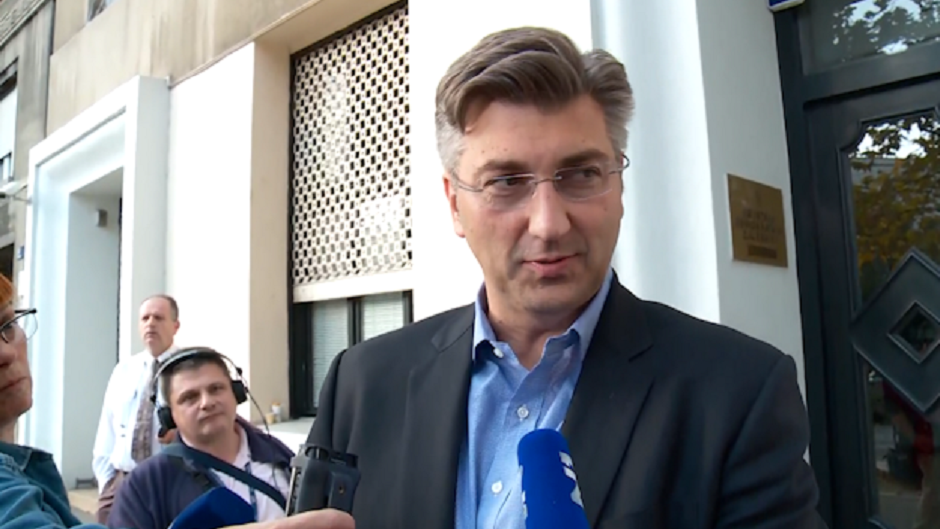 Plenković: imamo dovoljno potpisa, prioritet je stabilna Vlada s MOST-om