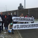 Nekoliko stotina Brođana blokiralo državnu granicu s BiH: ‘ne odustajemo od borbe za čisti zrak!’