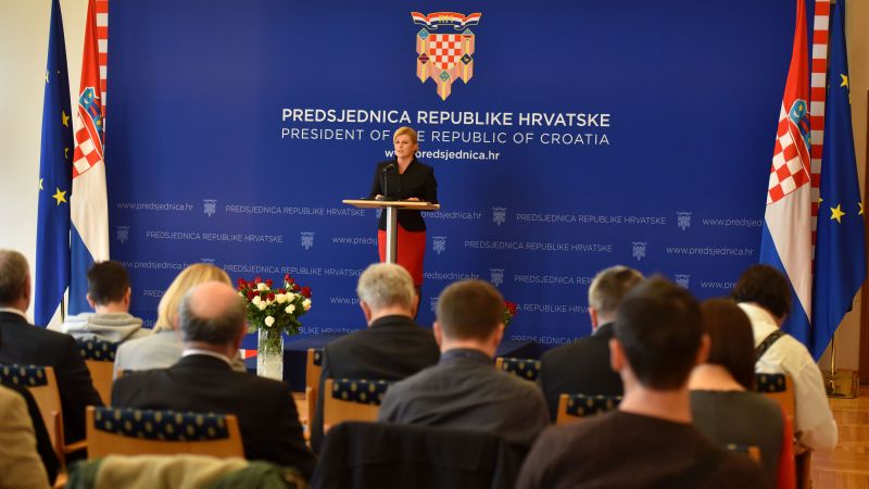 Predsjednica RH obratila se javnosti: radi se o biti ili ne biti hrvatske nacije i države!