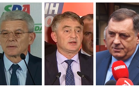 Džaferović, Komšić i Dodik izabrani u Predsjedništvo BiH