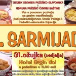 Poziv svima koji vole kuhati sarmu na 6. Sarmijadu u Požegi u nedjelju 31. ožujka
