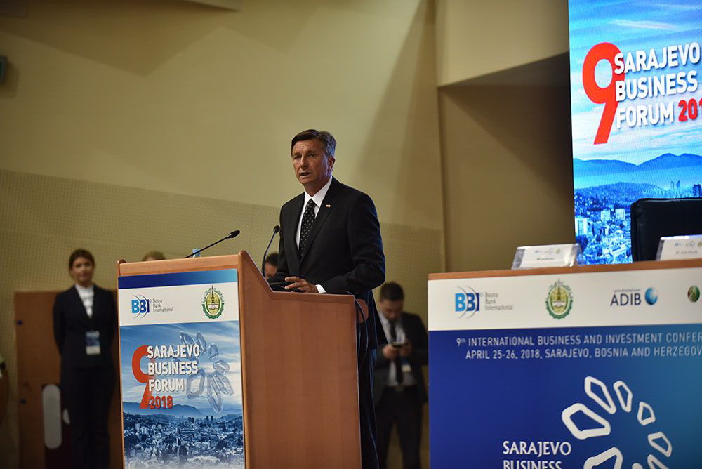 Borut Pahor, predsjednik Republike Slovenije, dolazi na Sarajevo Business Forum 2019