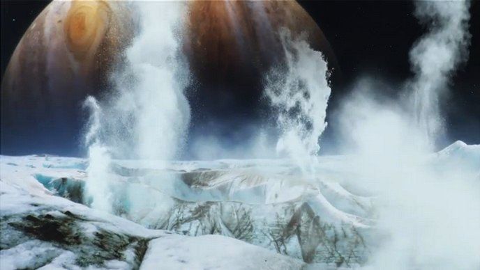 Otkriće na Jupiterovom mjesecu Europi: Hubble detektirao mlazove vodene pare